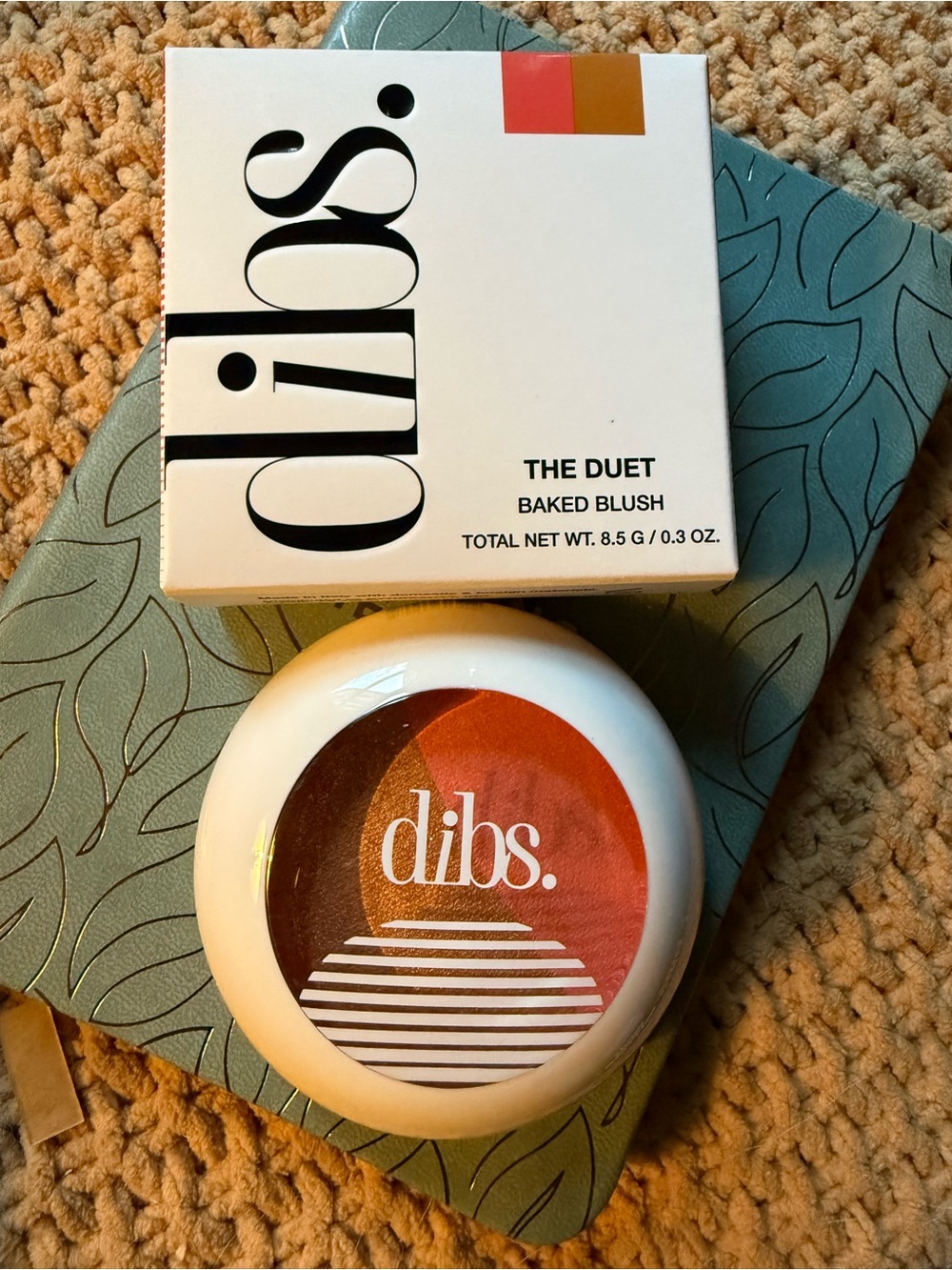 dibs. The Duet Baked Blush — Warm Coral & Terracotta